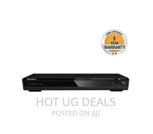 Sony DVD Player; Record Multi-Format Playback – Black