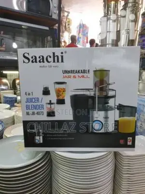 Saachi Juicer and Blender.