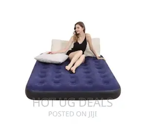 4*6 Inflatable Air Mattress- Blue