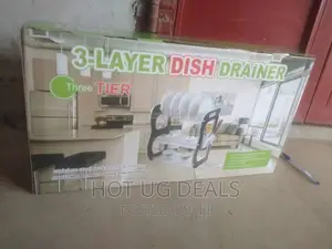 3 Layer Dish Rack - Black