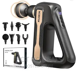 Massage Gun Deep Tissue Handheld With 32 Speedlevels -black