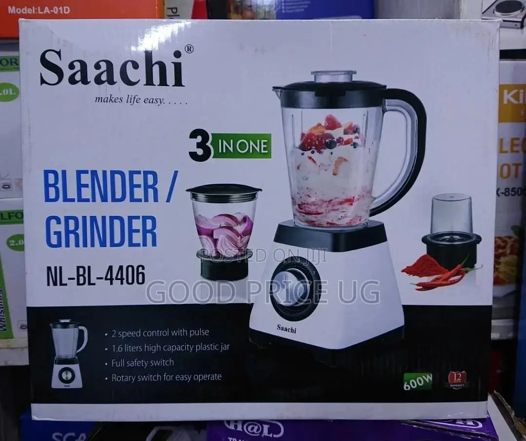 Sachi 3 in 1 Blender/Grinder