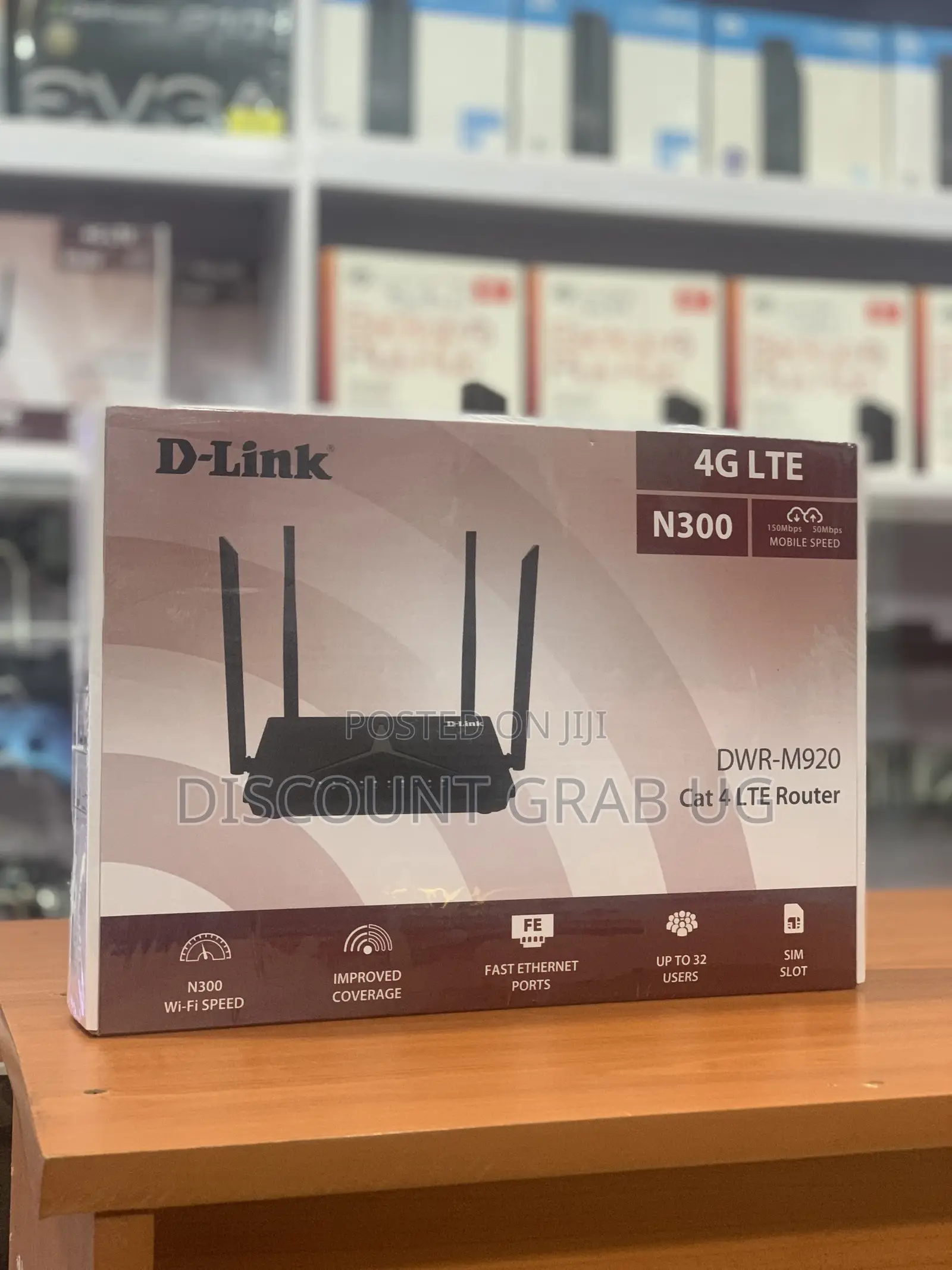 Dlink M920 4G LTE Simcard Router
