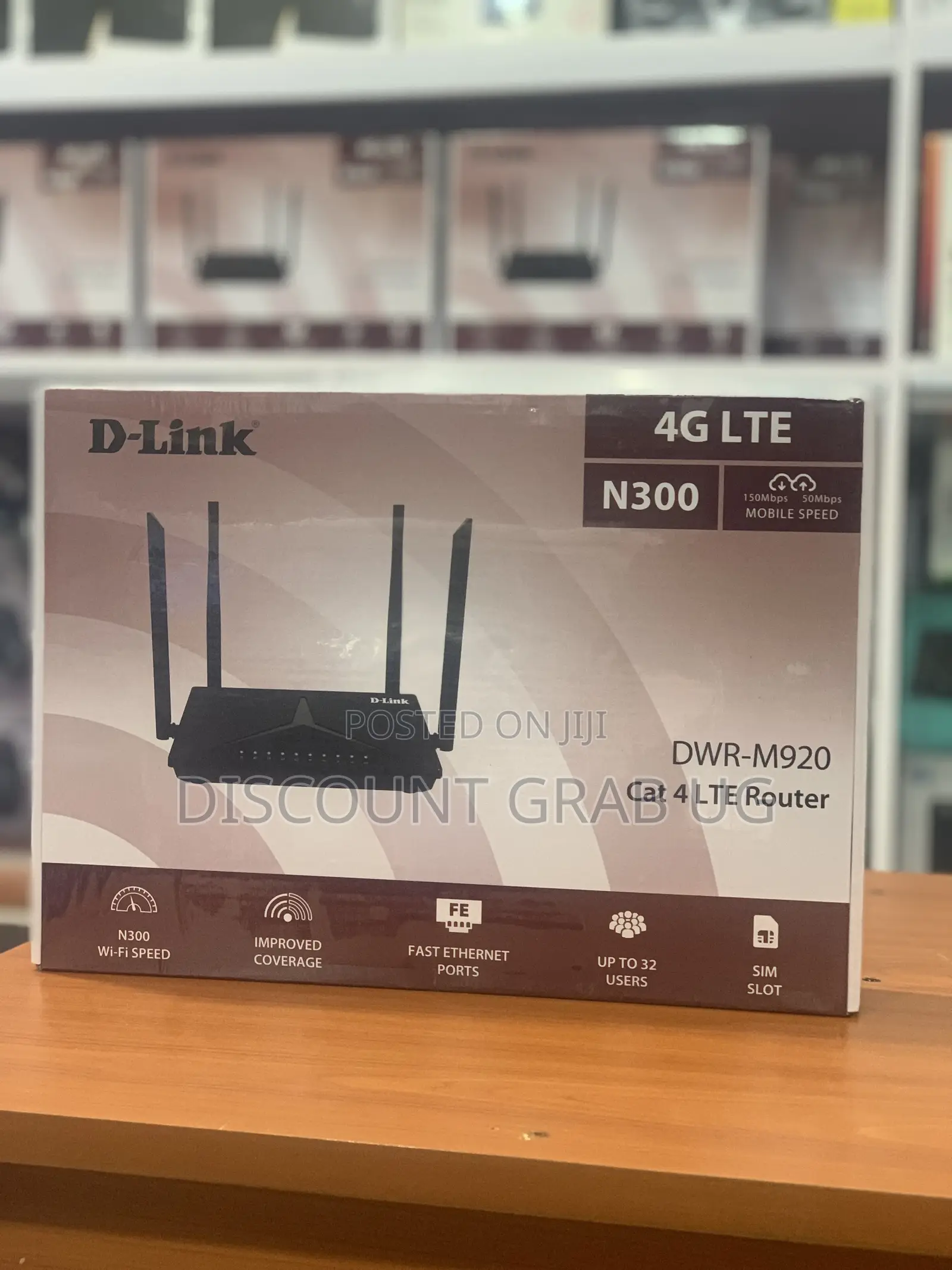 Dlink M920 4G LTE Simcard Router