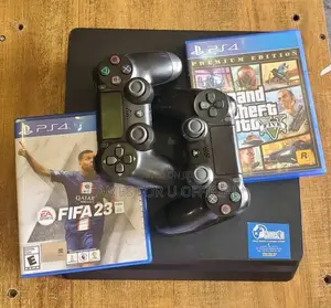 Ps4 Slim Two Pads and Two Games