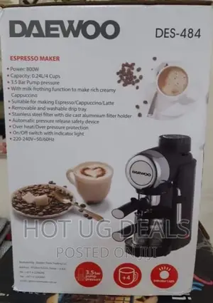 Daewoo Espresso Maker - Black