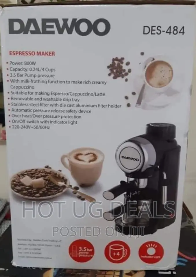 Daewoo Espresso Maker - Black