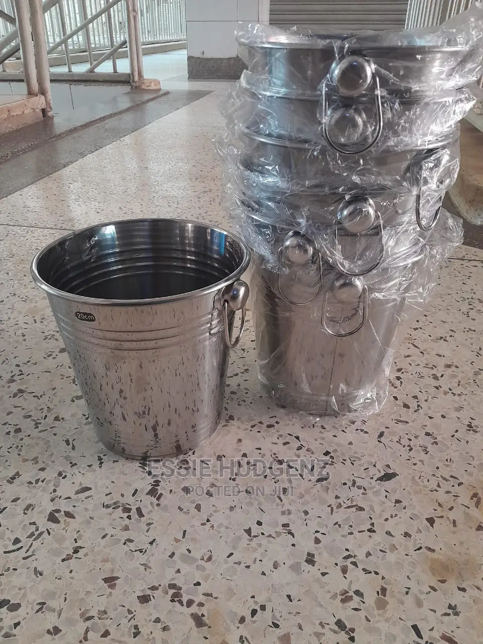 Stainless Steel Ice Buckets