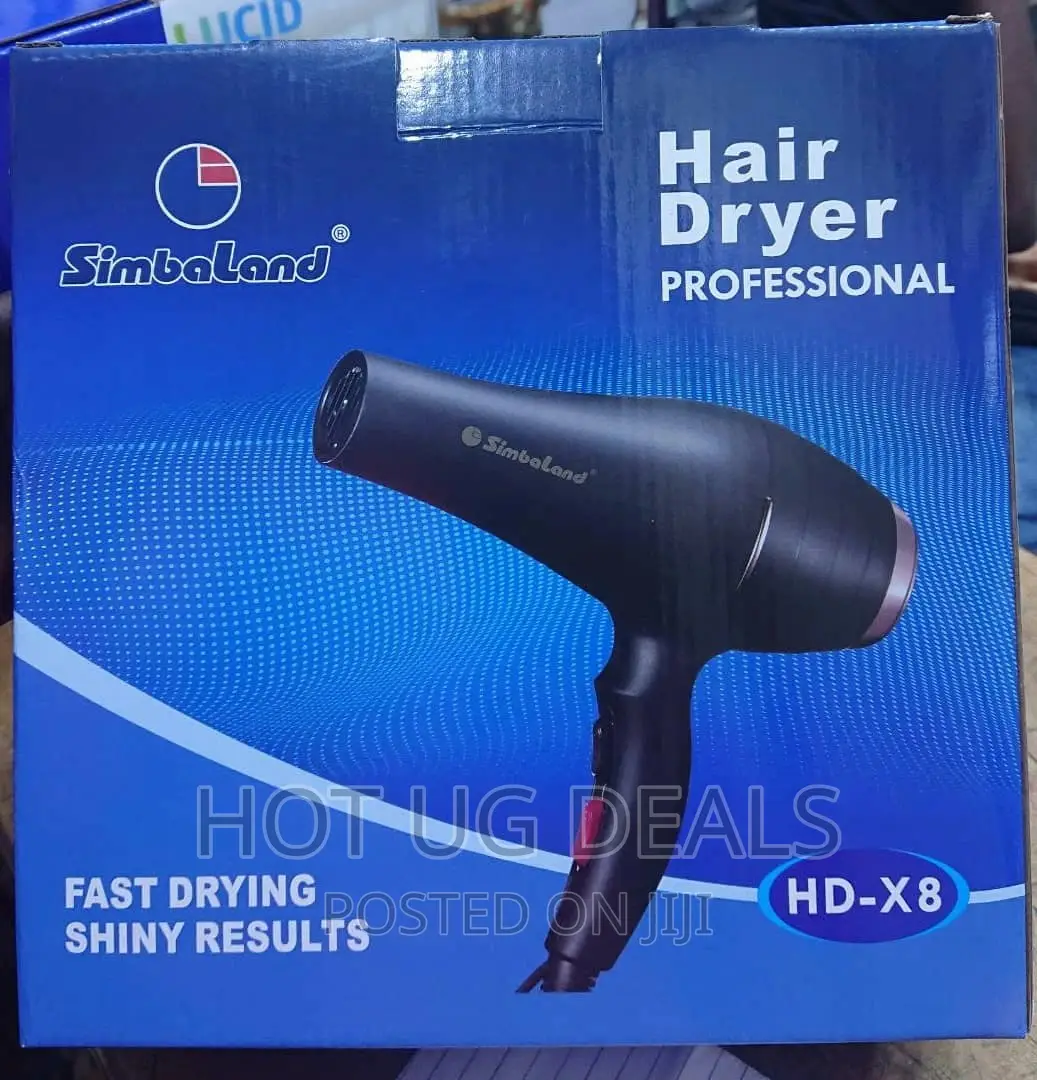 Simbaland Professional Hair Dryer- Black