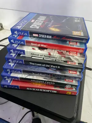 Ps4 Games Spiderman Red Dead God of War