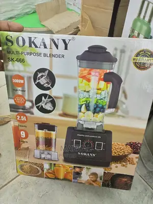 Sokany Multi- Purpose Blender (5000W)