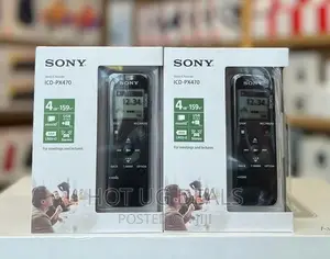 Sony Digital Voice Recorder With Built-in Usb Voice Recorder