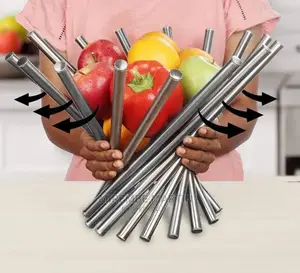 Metallic Fruit Bowl