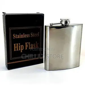 Stainless Steel Hip Flask.