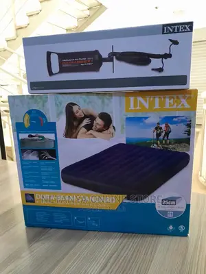 Inflatable Mattress With Pump