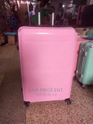 Original Plastic Suitcases.Large.( Pink)