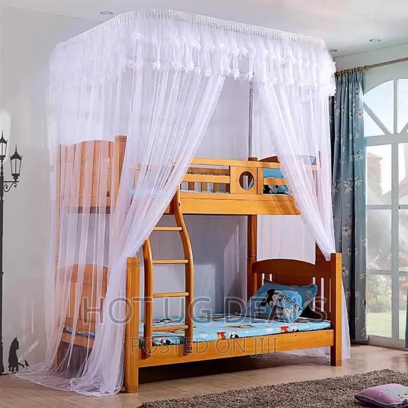 Wall Mounted Double Decker Mosquito Net - Pale