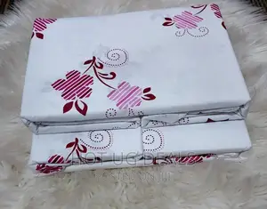 6pcs 6x6 Cotton Bedsheets With 4 Pillowcases- Multi Designs