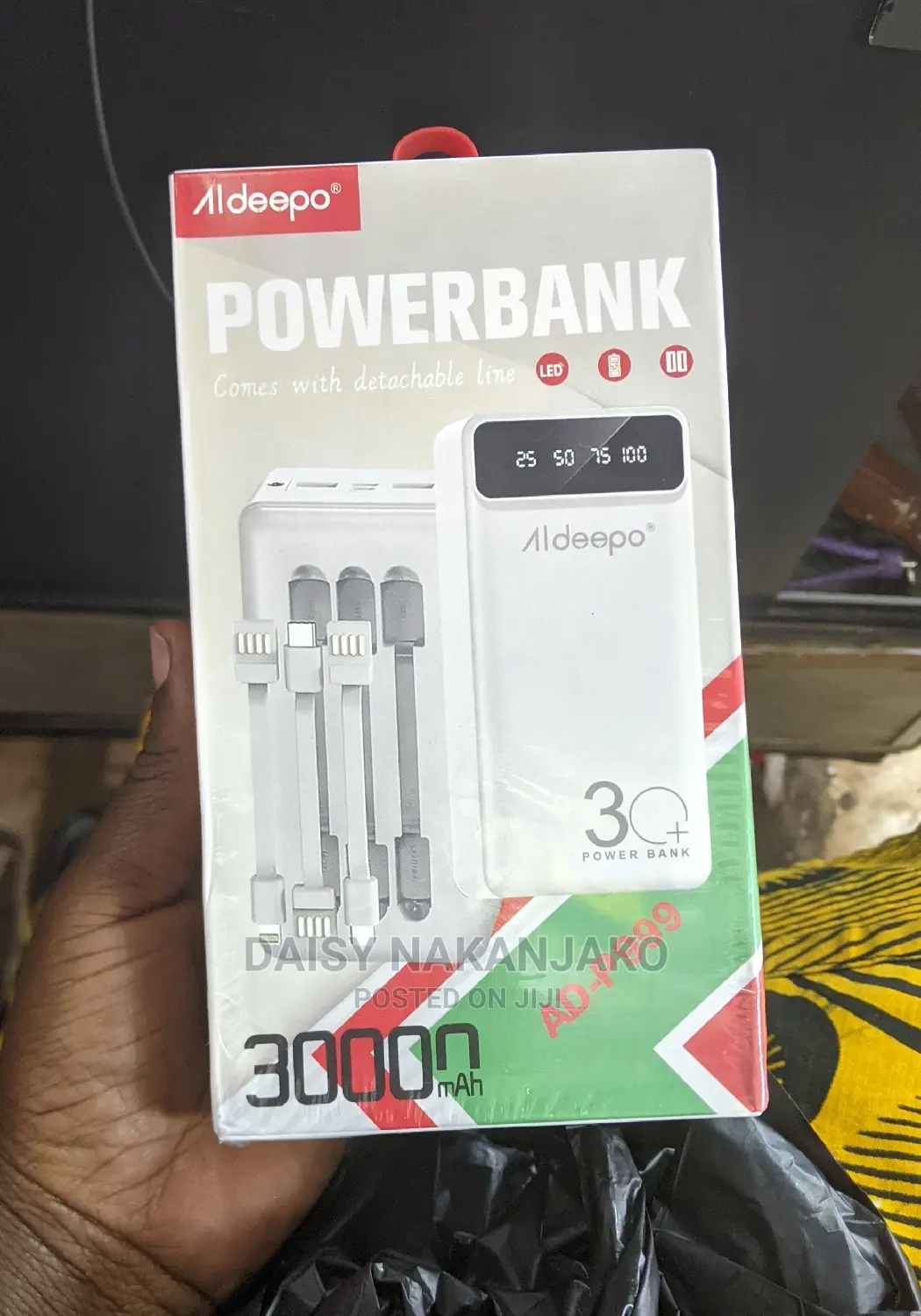 30000mah Aldeepo Powerbak