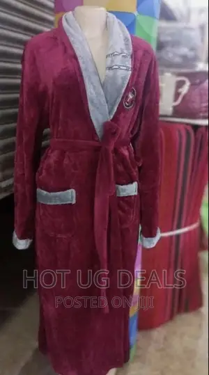 Unisex Cotton Bathrobe With Varying Designs