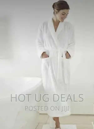 Unisex Cotton Bathrobe With Varying Designs