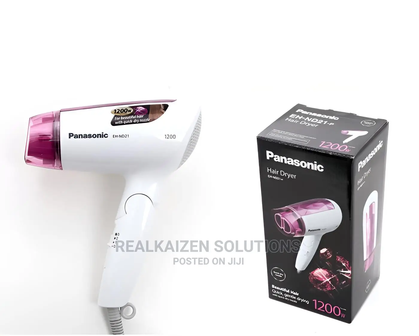 PANASONIC Compact Foldable Quick Dry Hair Dryer 1200W