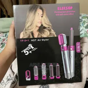 5 in 1hair Dryer Curler Hot Air Styler
