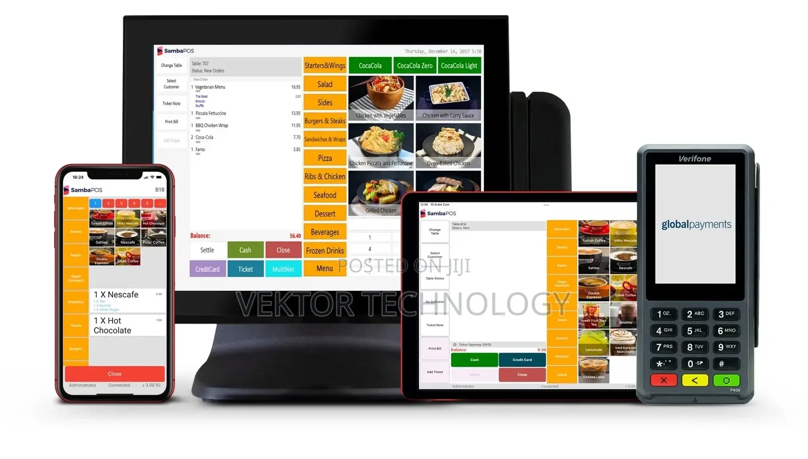 Sambapos For Restaurants/Café/Bakery/Fast Foods