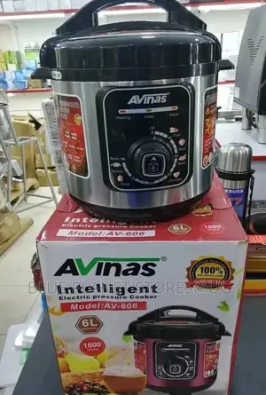 AVINAS 6.0litre Multicook Pressure Cooker // 1600w // AV-606