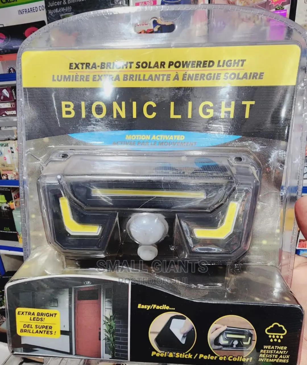 Bionic Light, Outdoor Lamp With Motion Sensor Solar Panel