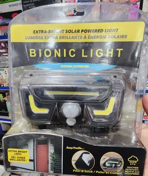 Bionic Light, Outdoor Lamp With Motion Sensor Solar Panel