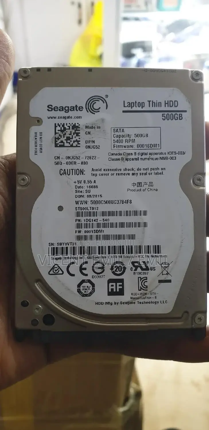 Hard Disk for Laptop 500gb