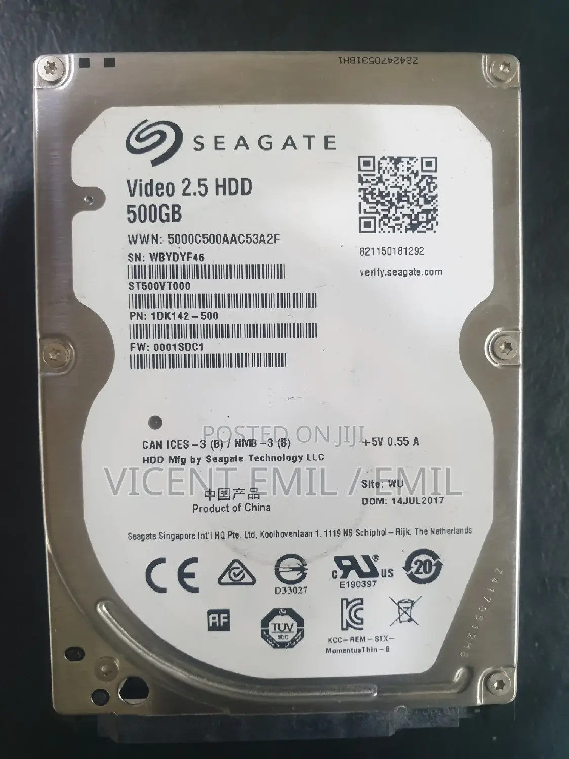 Hard Disk for Laptop 500gb