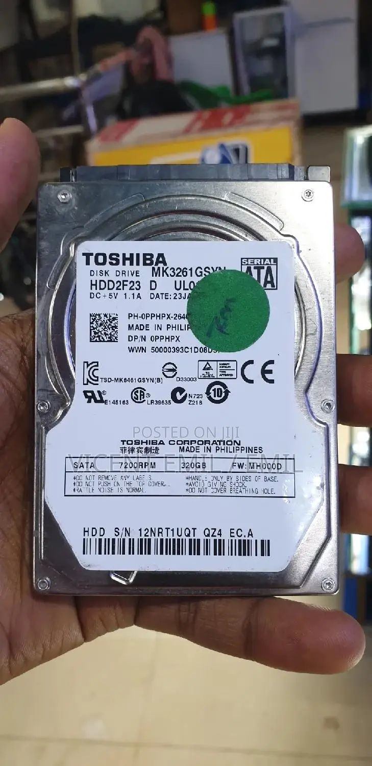 Hard Drive for Laptop 320gb 6