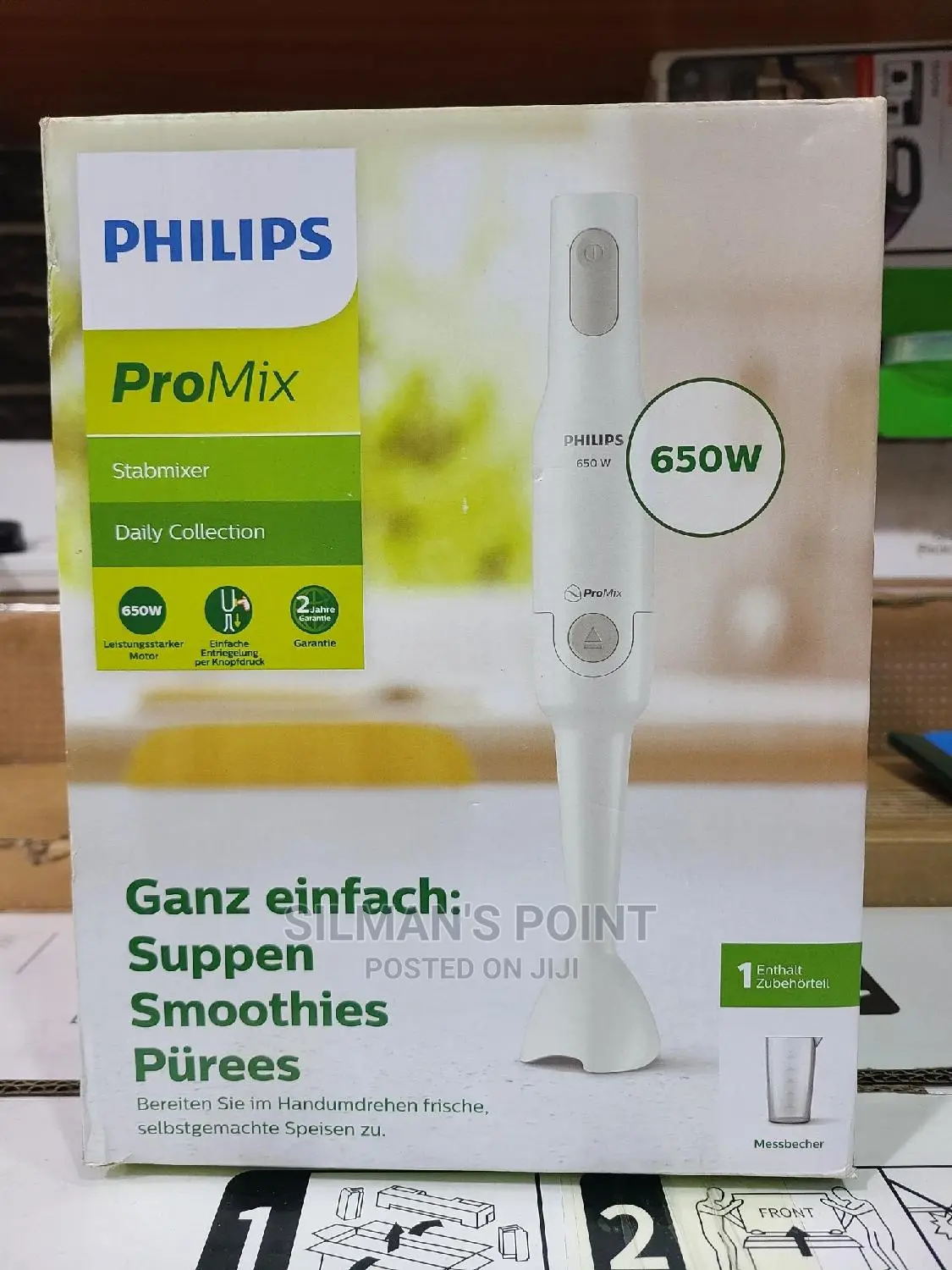 PHILIPS PRO Mix Stabmixer 650W