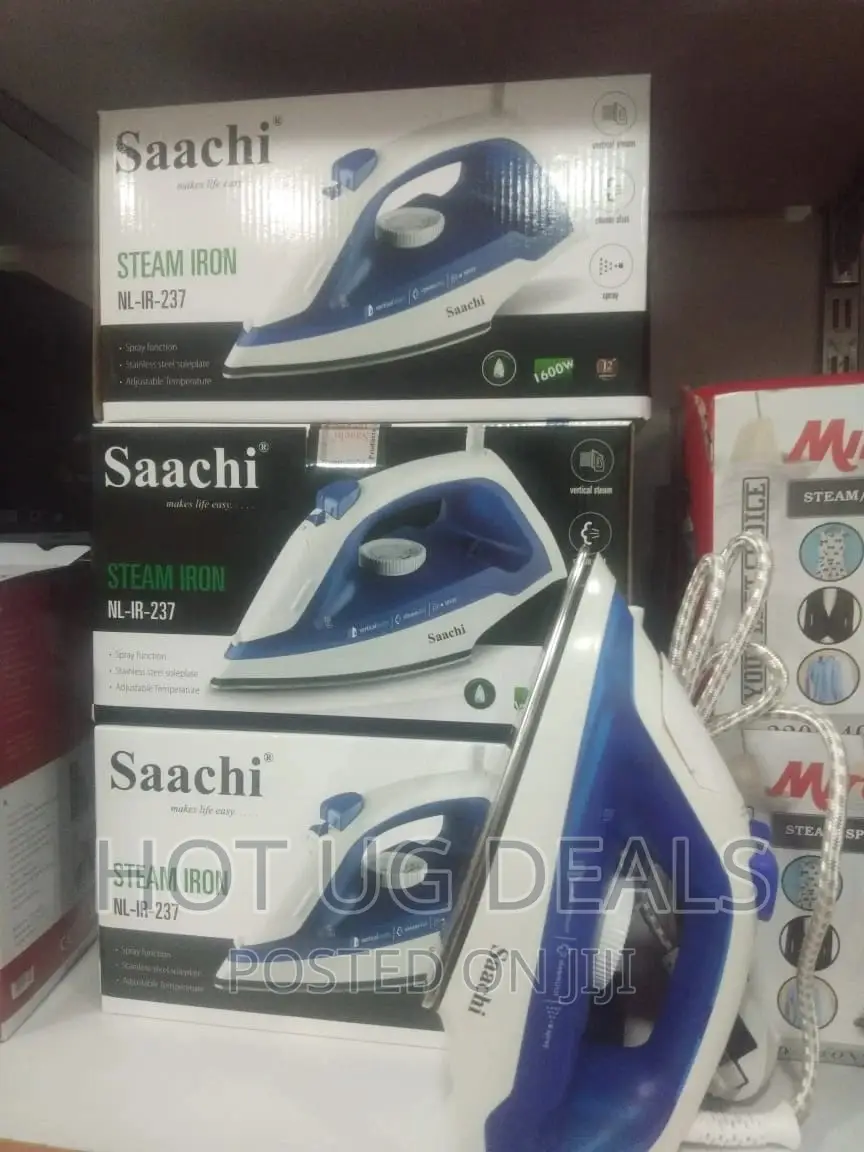 Saachi Steam Iron- White