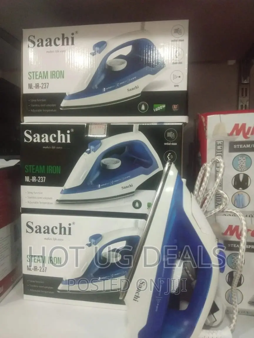 Saachi Steam Iron- White
