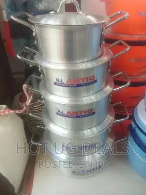 5pcs Stainless Steel Cookware Saucepans With Lids - Silver