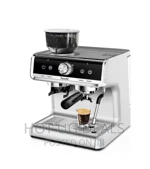 Saachi Coffee Maker With Grinder And 15 Bar Espresso Pump