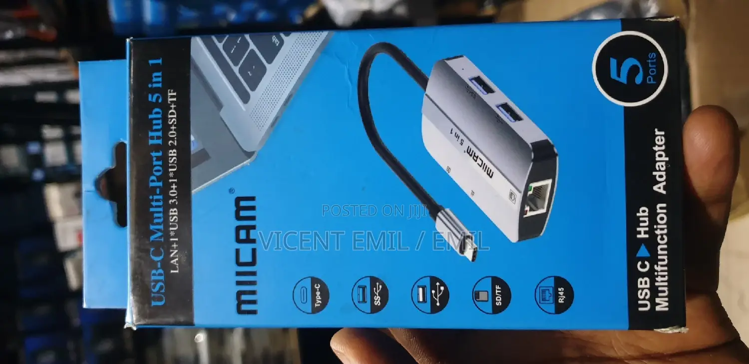 Multi-Port Hub 5 in 1