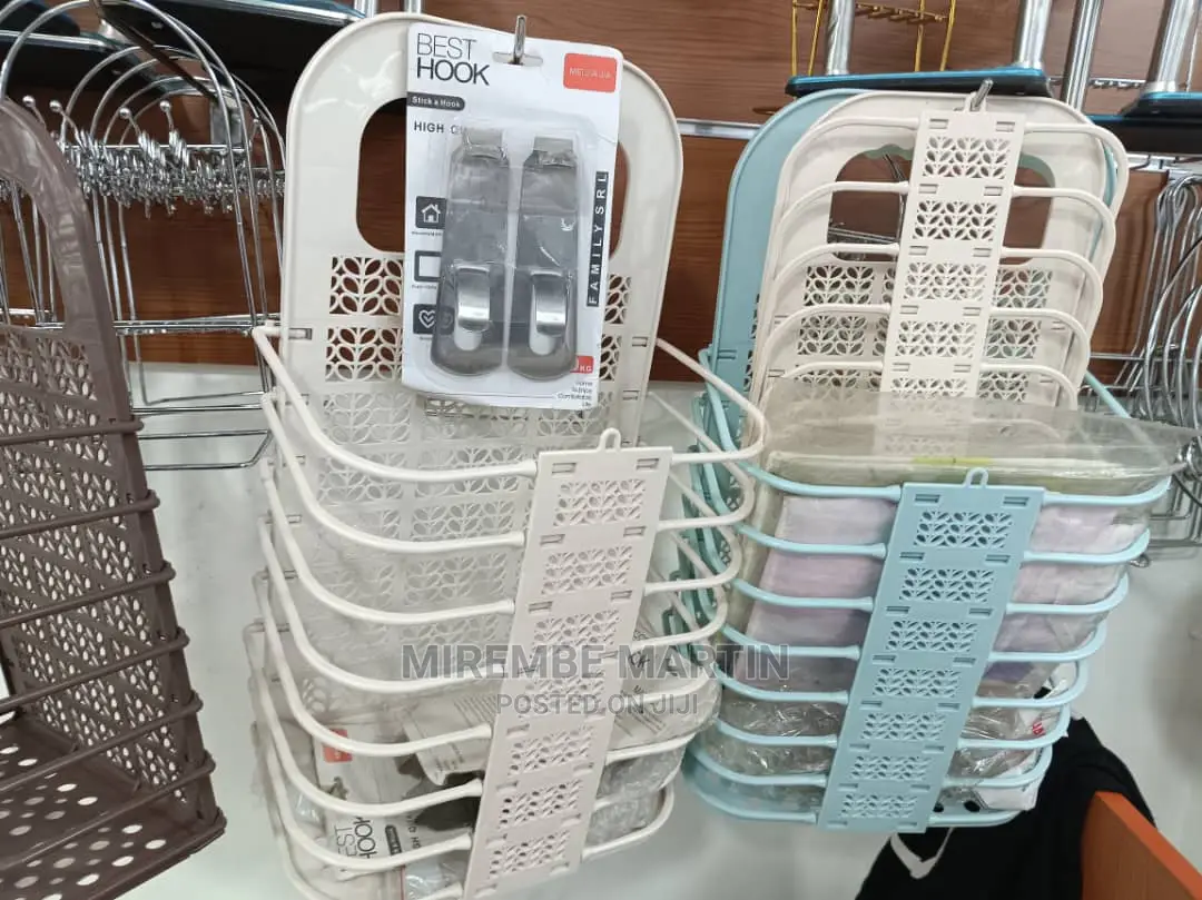 Wall Mounted Plastic Basket