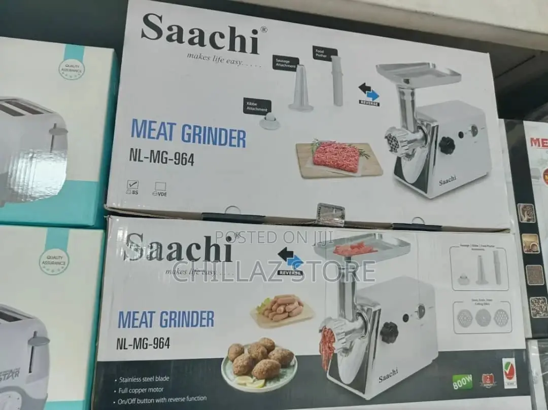 Original Saachi Meat Grinder.