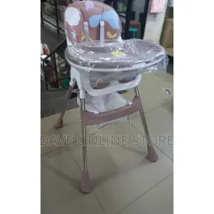 Baby High Feeding Chair - Chocolate Brown