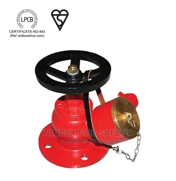 Oblique Landing Valve, Flanged Inlet