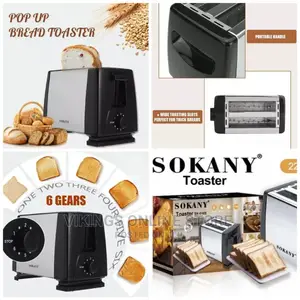 Sokany Fast Heating 2 Slice Electric Bread Toaster Oven