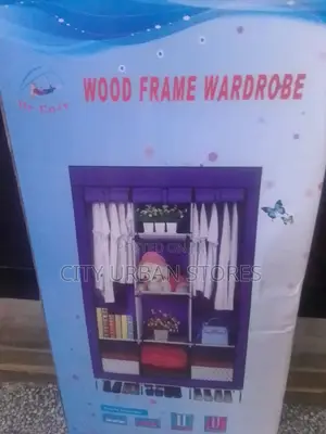 Wood Frame Wardrobe