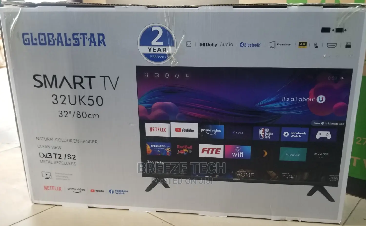 Led Tv 32" Smar Globalstar