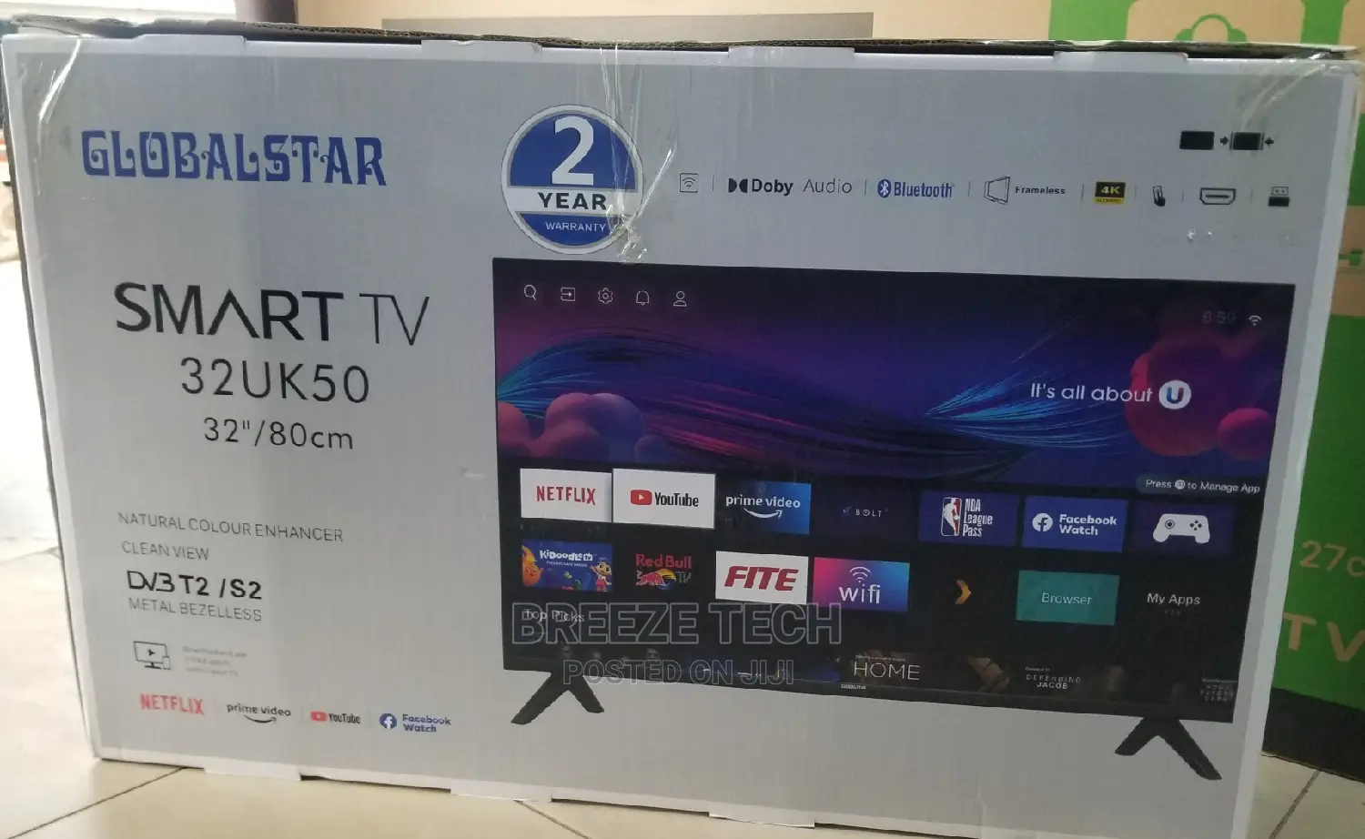 Led Tv 32" Smar Globalstar