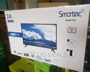 Smartec 24inch Inbuilt Digital Decoder Ultra Led Tv – Black