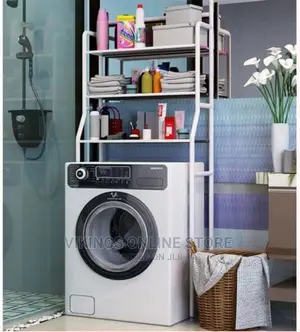 3-Layer Toilet/ Bathroom Storage Rack – White